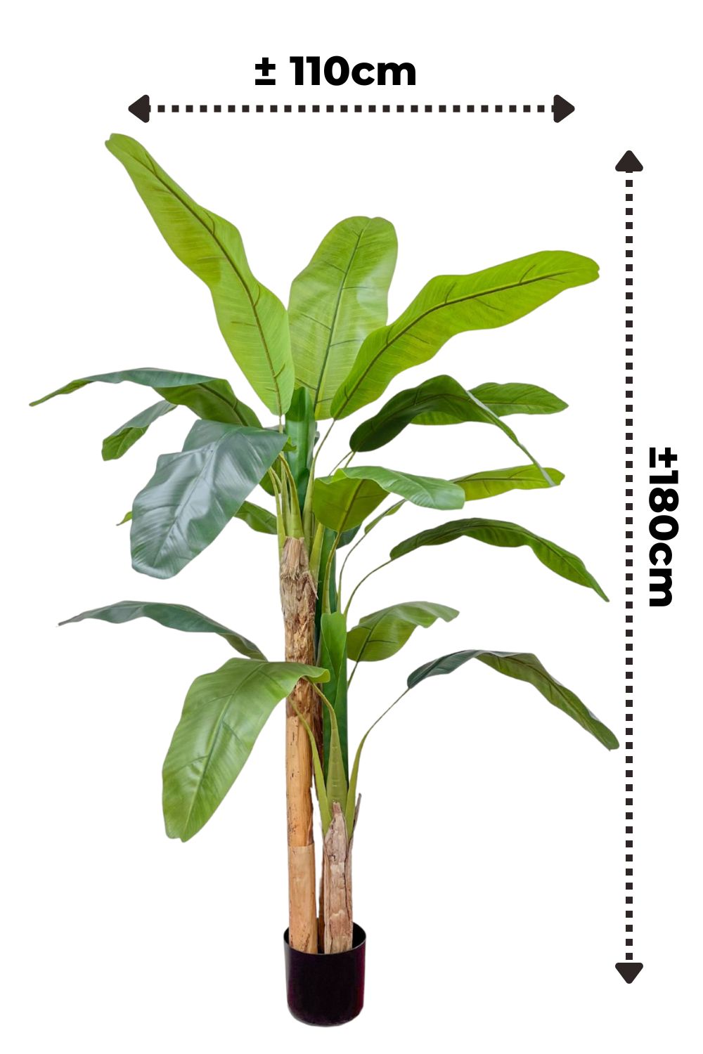 Sztuczne drzewo bananowe