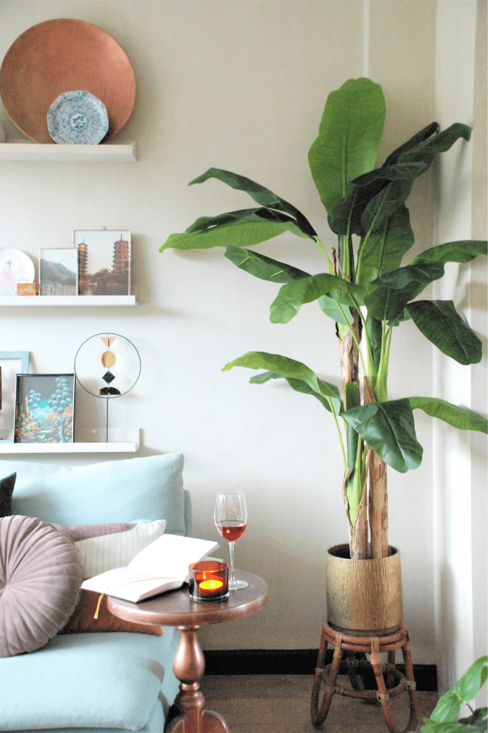 Sztuczne drzewo bananowe